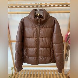 Sam Edelman Faux Leather Puffer